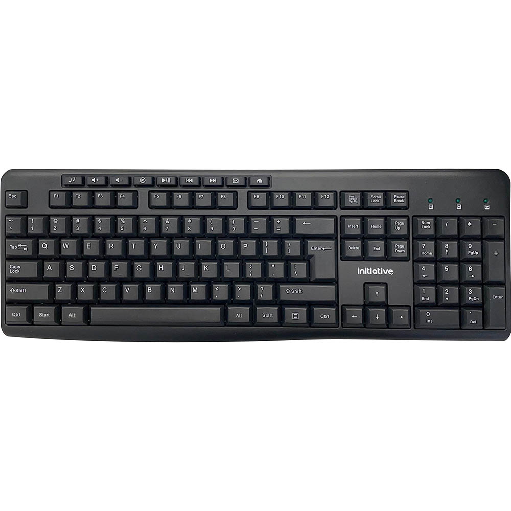 Image for INITIATIVE WIRELESS KEYBOARD BLACK from Challenge Office Supplies