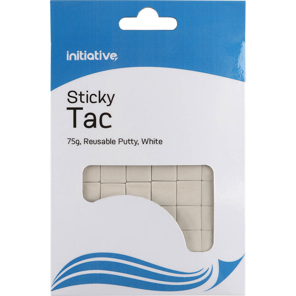 Image for INITIATIVE STICKY TAC ADHESIVE 75G WHITE from Clipboard Stationers & Art Supplies