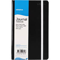 initiative journal 80gsm 240 page 130 x 210mm black