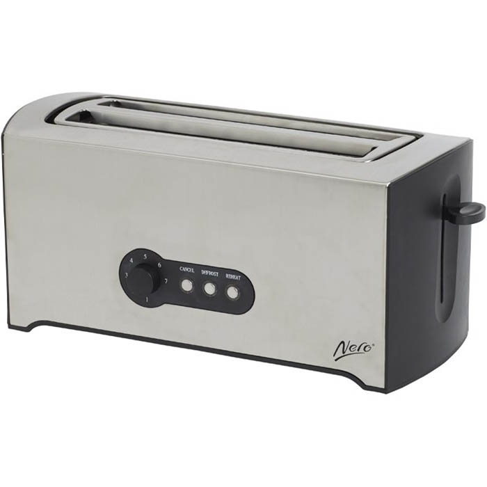 Image for NERO TOASTER 4 SLICE STAINLESS STEEL from Office Heaven