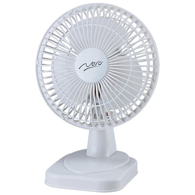 Image for NERO DESK FAN 150MM WHITE from Memo Office and Art