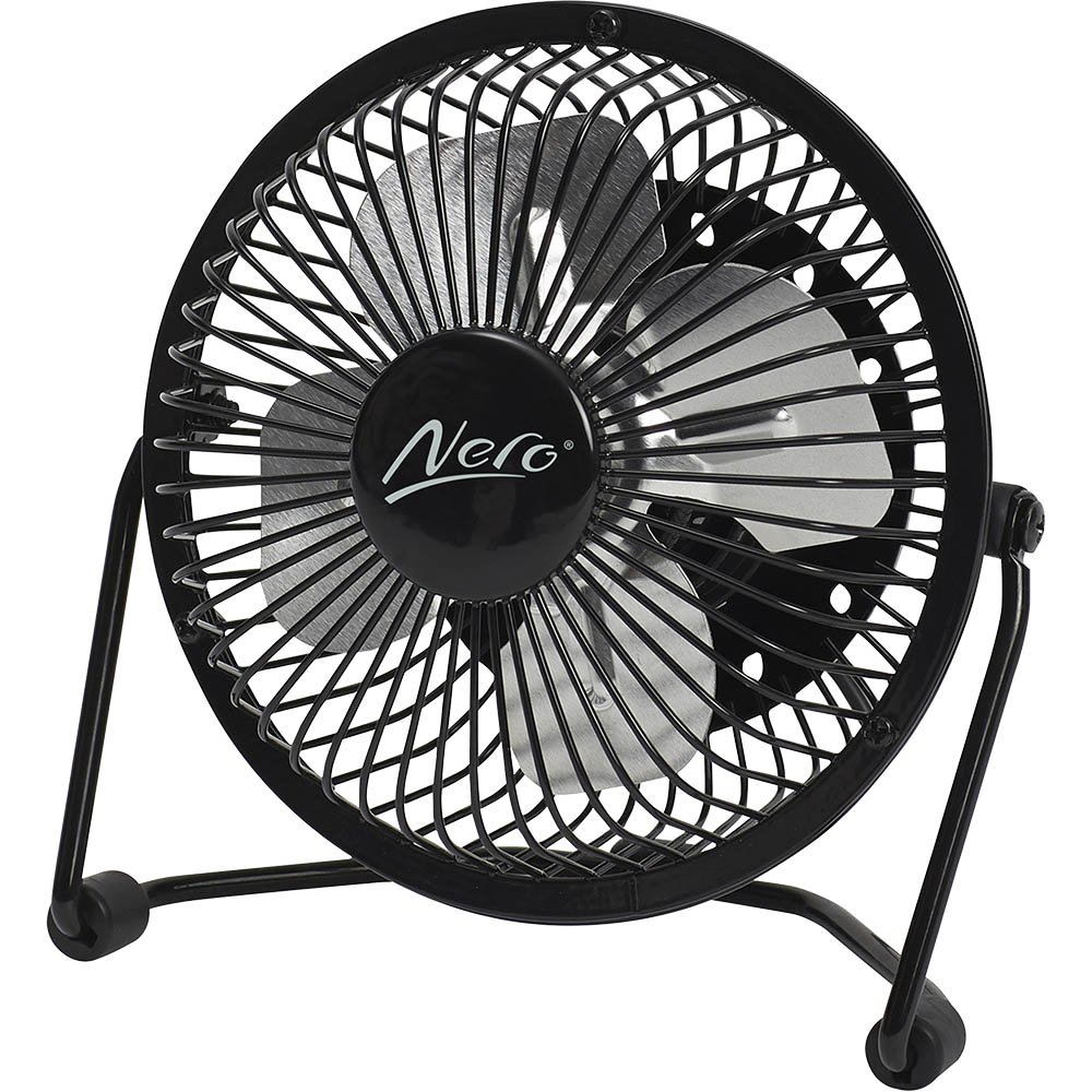 Image for NERO USB MINI FAN 100MM BLACK from Eastland Office Supplies