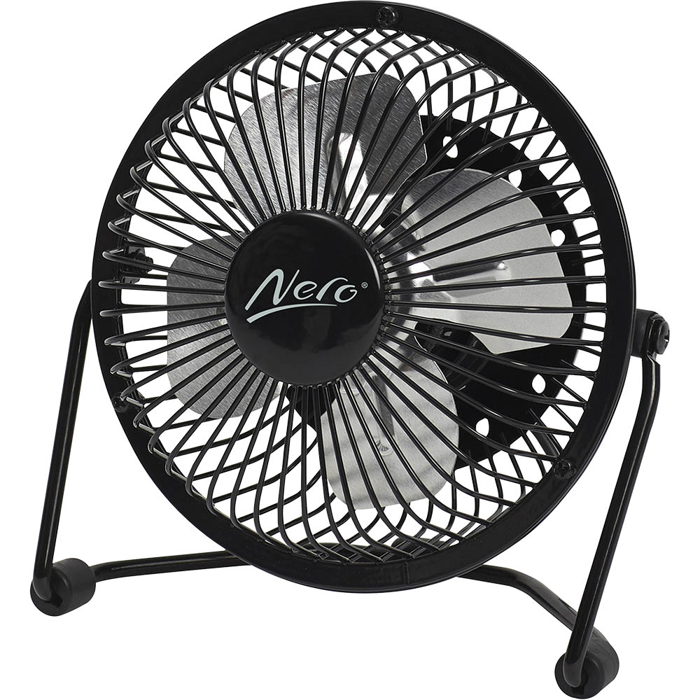 Image for NERO USB MINI FAN 100MM BLACK from Office Express