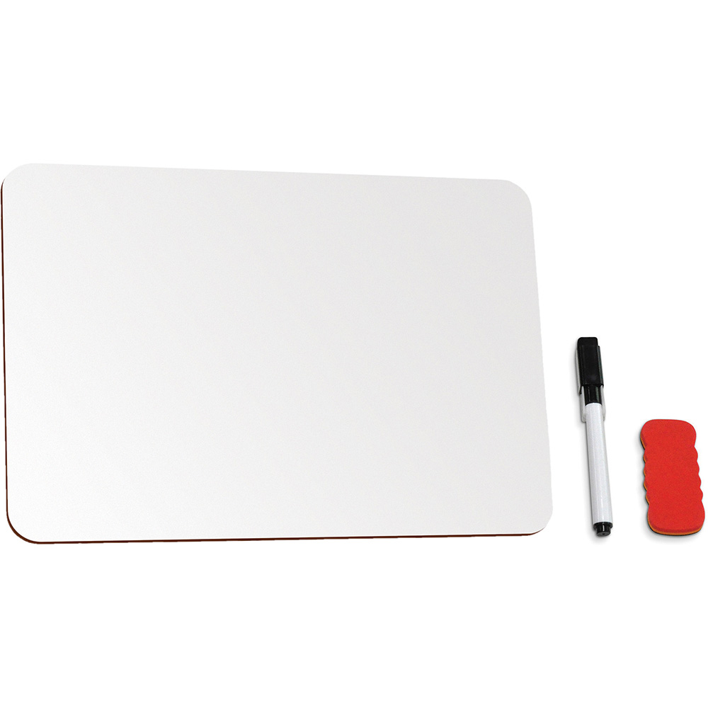Image for JPM WHITEBOARD DOUBLE-SIDED A4 WHITE from Mitronics Corporation