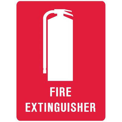Image for TRAFALGAR FIRE EXTINGUISHER SIGN 450 X 300MM from Pinnacle Office Supplies