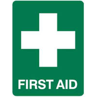 trafalgar first aid sign 450 x 300mm