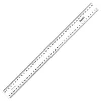 bantex ruler plastic 400mm clear