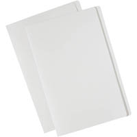 avery 88155 manilla folder foolscap white pack 10