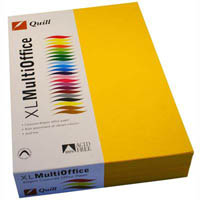 quill xl multioffice coloured a4 copy paper 80gsm sunshine pack 500 sheets