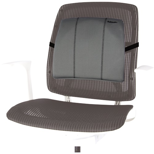 FELLOWES SMART SUITES SLIMLINE LUMBER BACK SUPPORT GRAPHITE |  | 7042988i
