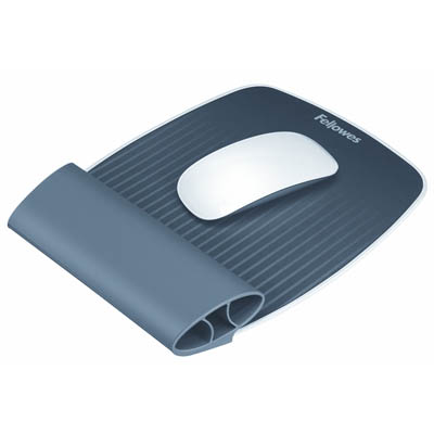 Image for FELLOWES ISPIRE MOUSE PAD WITH WRIST ROCKER GREY from York Stationers