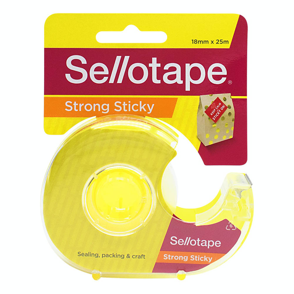 Image for SELLOTAPE STICKY TAPE DISPENSER 18MM X 25M from Prime Office Supplies