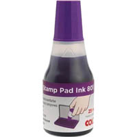 colop 801 stamp pad ink refill 25ml violet