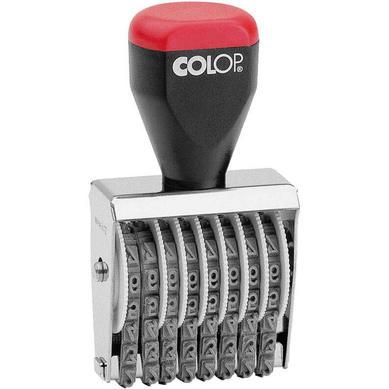 Image for COLOP 04008 TRADITIONAL NUMBERER STAMP 8 BAND 4MM from Challenge Office Supplies
