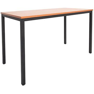 Image for RAPIDLINE STEEL FRAME DRAFTING HEIGHT TABLE 1500 X 750 X 900MM CHERRY from Office Express