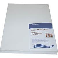 initiative a4 digital coated copy paper gloss 200gsm white pack 125