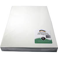 rainbow digital coated a3 copy paper gloss 170gsm white 250 sheets