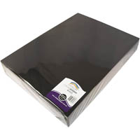 rainbow cover paper 125gsm 380 x 510mm black 500 sheets