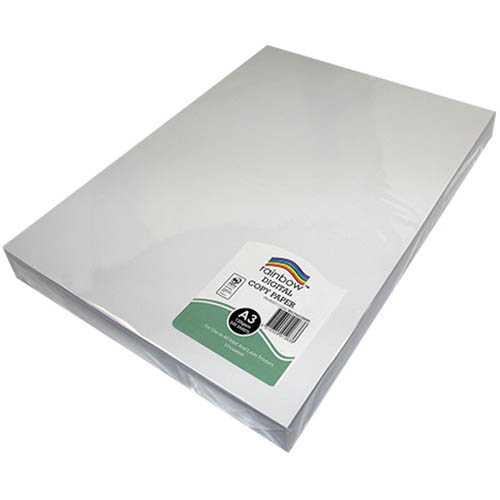 Image for RAINBOW DIGITAL COATED A3 COPY PAPER MATT 120GSM WHITE 250 SHEETS from That Office Place PICTON