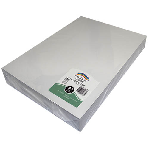 Image for RAINBOW DIGITAL COATED A3 COPY PAPER MATT 210GSM WHITE 250 SHEETS from Prime Office Supplies