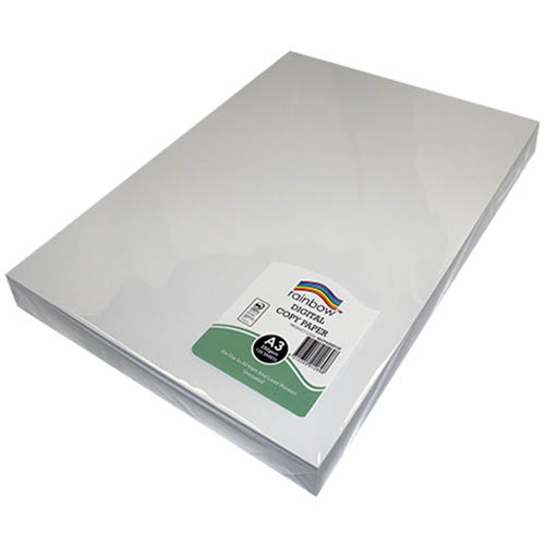 Image for RAINBOW DIGITAL COATED A3 COPY PAPER MATT 250GSM WHITE 125 SHEETS from Office Heaven