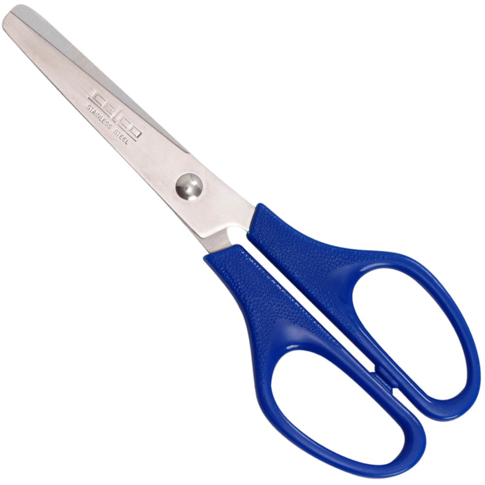 Image for CELCO SCHOOL SCISSORS 152MM BLUE from York Stationers