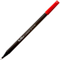 artline supreme fineliner pen 0.4mm red