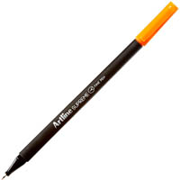 artline supreme fineliner pen 0.4mm orange