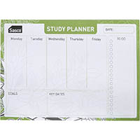 sasco eco school study planner 210 x 150mm