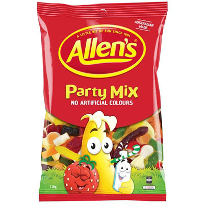 Image for ALLENS PARTY MIX 1.3KG from Eastland Office Supplies