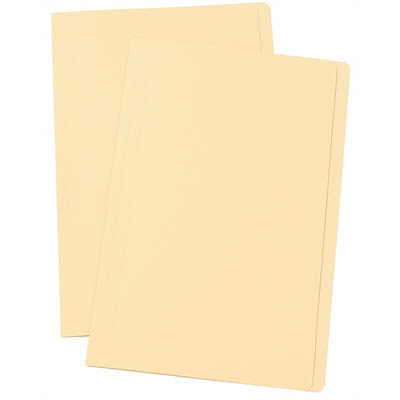 Image for MARBIG MANILLA FOLDER FOOLSCAP BUFF BOX 100 from Challenge Office Supplies