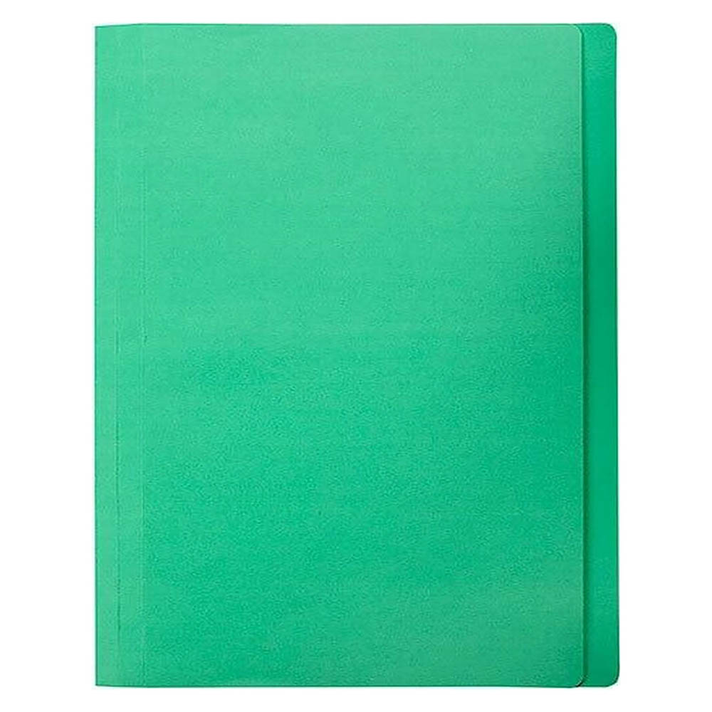 Image for MARBIG MANILLA FOLDER FOOLSCAP GREEN BOX 100 from Office Express