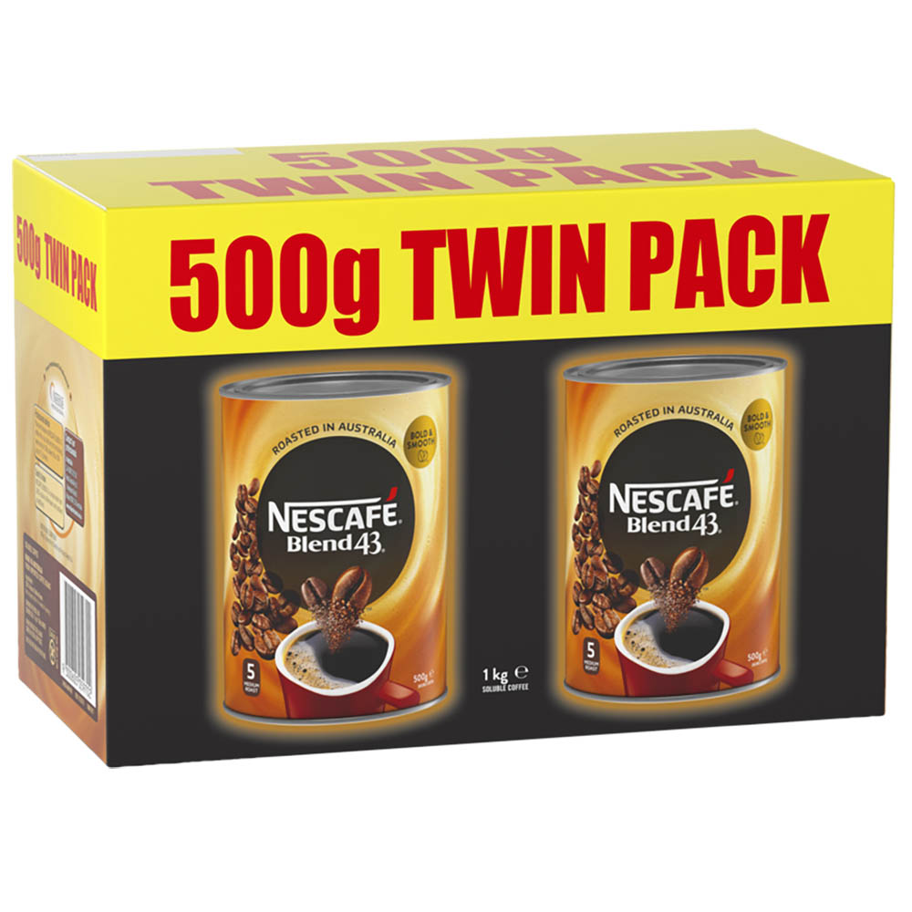 NESCAFE BLEND 43 INSTANT COFFEE 500G TWIN PACK 2 |  | 7024241i