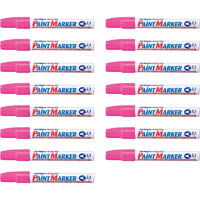 artline 400 paint marker bullet 2.3mm pink box 15