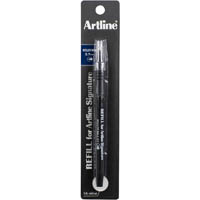 artline signature rollerball pen refill 0.7mm black
