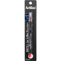artline signature rollerball pen refill 0.7mm red