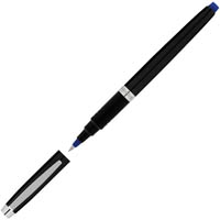 artline signature onyx rollerball pen 0.7mm blue