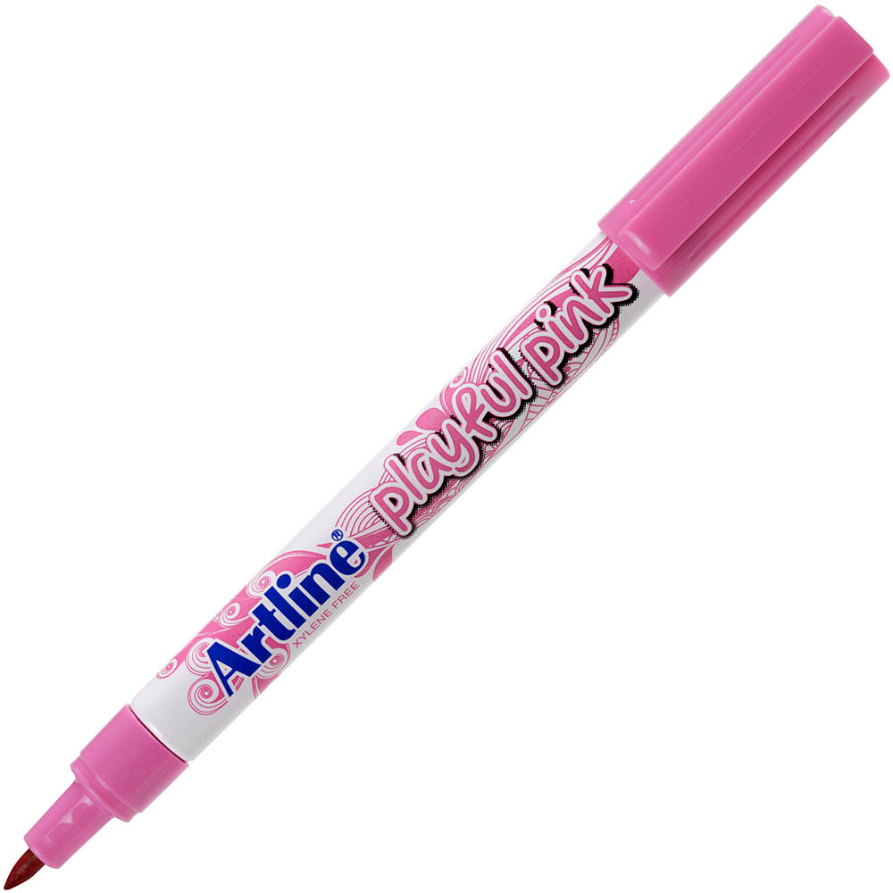 Image for ARTLINE 700 FASHION PERMANENT MARKER BULLET 0.7MM PLAYFUL PINK from Mitronics Corporation