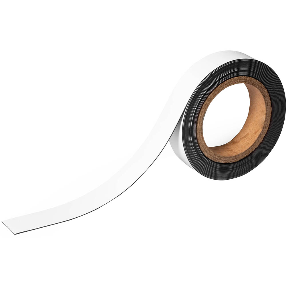 Image for DURABLE MAGNETIC LABELLING TAPE 30MM X 5M WHITE from Mitronics Corporation