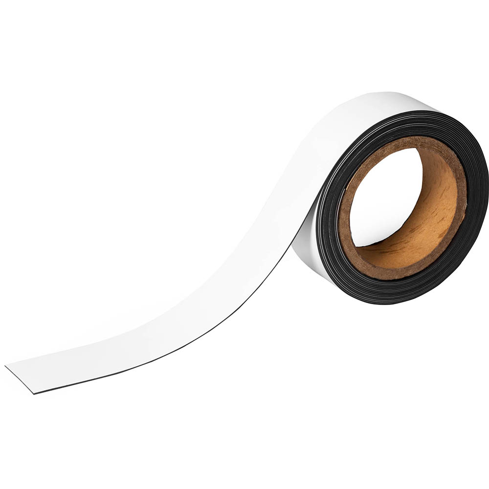 Image for DURABLE MAGNETIC LABELLING TAPE 40MM X 5M WHITE from Mitronics Corporation
