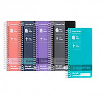 colourhide tall notebook 200 pages a4 assorted