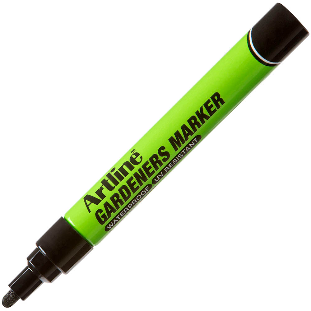 Image for ARTLINE GARDENERS PERMANENT MARKER BULLET 1.5MM BLACK from That Office Place PICTON