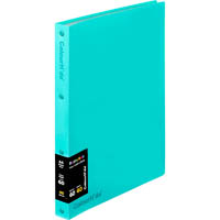 colourhide display book refillable 40 pocket aqua