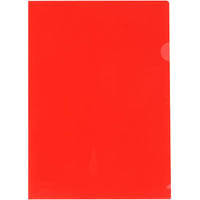 marbig ultra letter file pp a4 red
