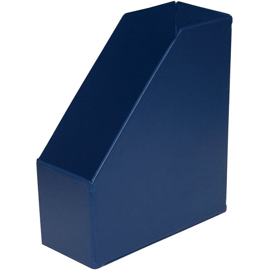 Image for MARBIG MAGAZINE FILE A4 PVC BLUE from Prime Office Supplies