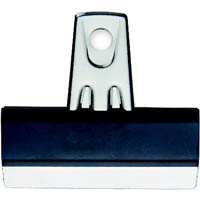 esselte bulldog clip 51mm black/silver