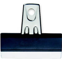 esselte bulldog clip 70mm black/silver