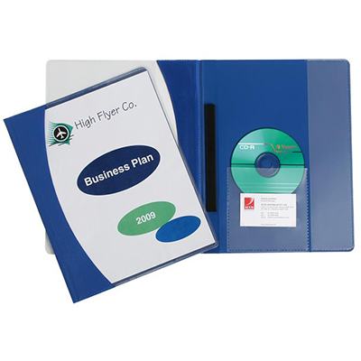 Image for MARBIG PREMIER INSERT COVER FLAT FILE A4 BLUE from Office Fix - WE WILL BEAT ANY ADVERTISED PRICE BY 10%