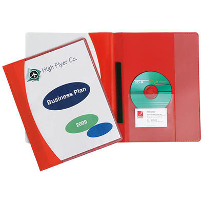 MARBIG PREMIER INSERT COVER FLAT FILE A4 RED |  | 7005306
