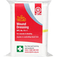st john wound dressing size 15